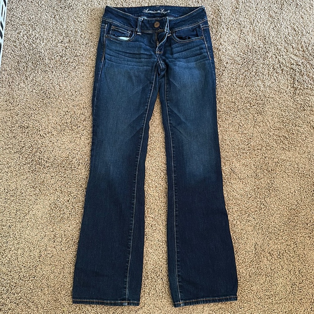 Slim bootcut jeans
